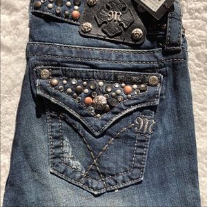 ‼️SALE‼️ Miss Me 27/34 Studded Rhinestone